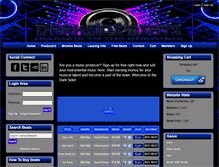 Tablet Screenshot of darksidebeats.com